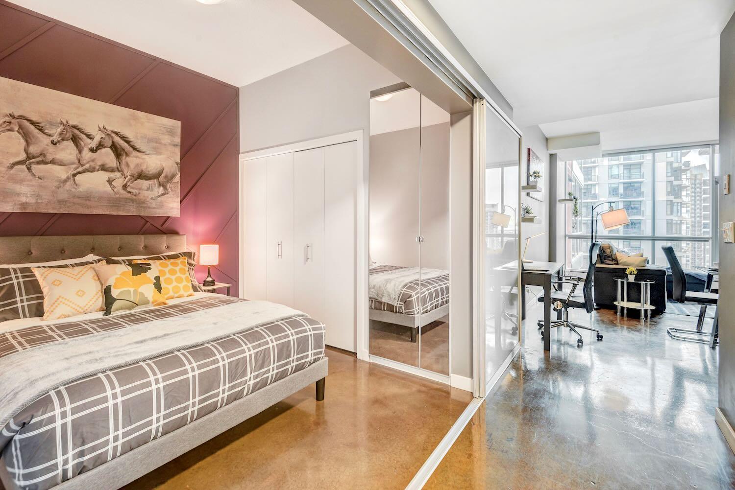 Modern 2Br Condo - King Bed - Downtown City Views YYC Exteriér fotografie